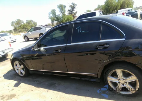 2011 Mercedes-Benz C 300 Luxury/Sport from USA, damaged, VIN WDDGF5EB7BA419213